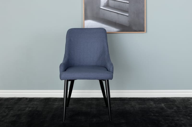 Ridones Spisebordsstol Blå/sort - Spisebordsstole & køkkenstole