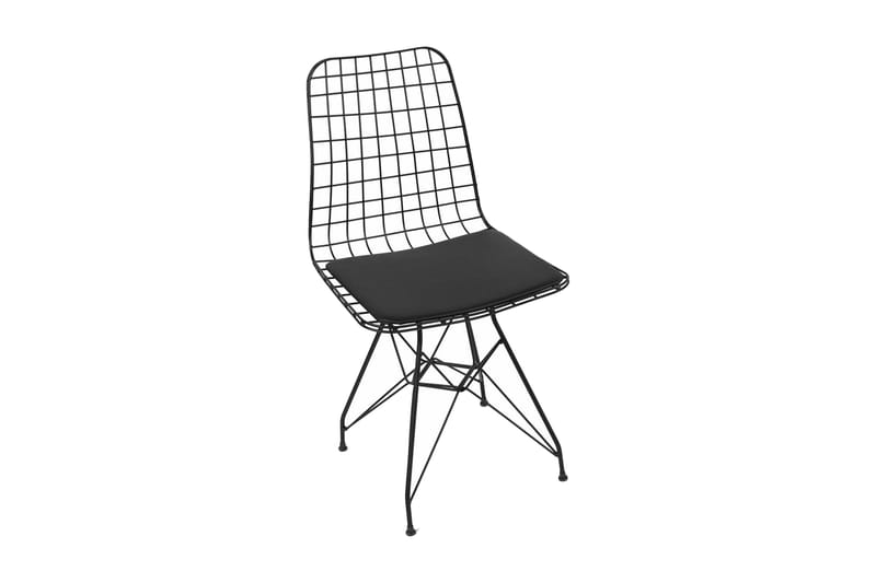 Roettgen Stol 2-pak 92 cm - Sort - Spisebordsstole & køkkenstole