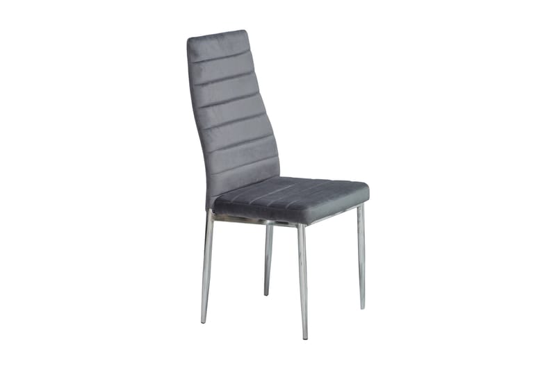 Rogna Spisebordsstol - Grå/Sølv - Møbler - Stole & lænestole - Spisebordsstole & køkkenstole