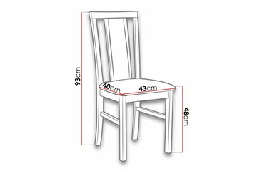 Roma Spisebordsstol - Møbler - Stole & lænestole - Spisebordsstole & køkkenstole