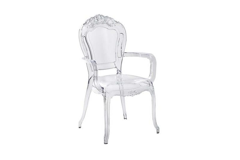 Ronshausen Stol 2 stk - Transparent - Spisebordsstole & køkkenstole - Armstole