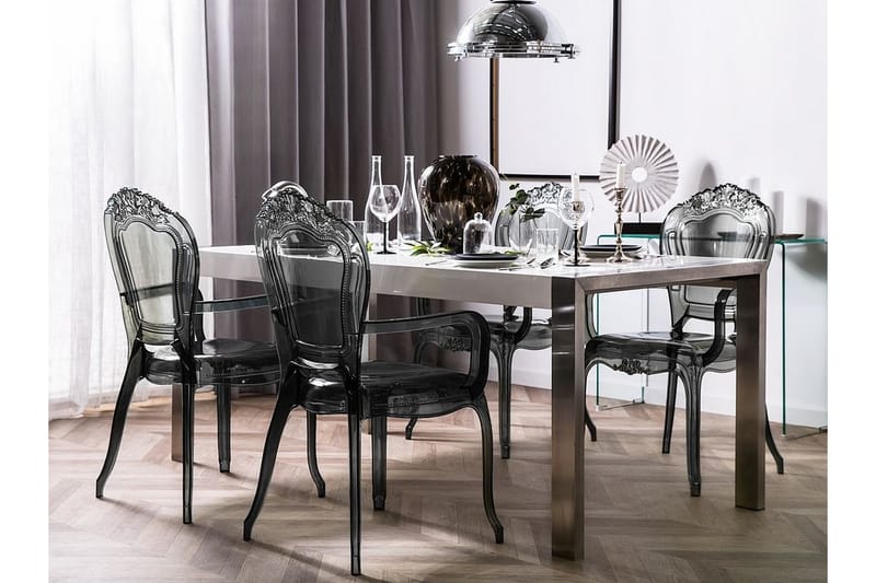Ronshausen Stol 2-pak - Sort - Spisebordsstole & køkkenstole - Armstole