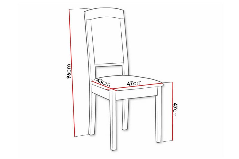 Rowden Spisestol - Brun - Møbler - Stole & lænestole - Spisebordsstole & køkkenstole