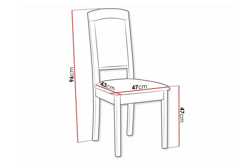 Rowden Spisestol - Brun - Møbler - Stole & lænestole - Spisebordsstole & køkkenstole