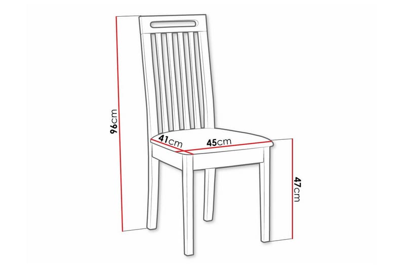 Rowden Spisestol - Grå - Møbler - Stole & lænestole - Spisebordsstole & køkkenstole
