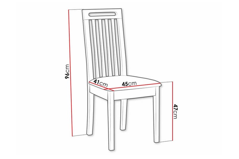 Rowden Spisestol - Grå - Møbler - Stole & lænestole - Spisebordsstole & køkkenstole