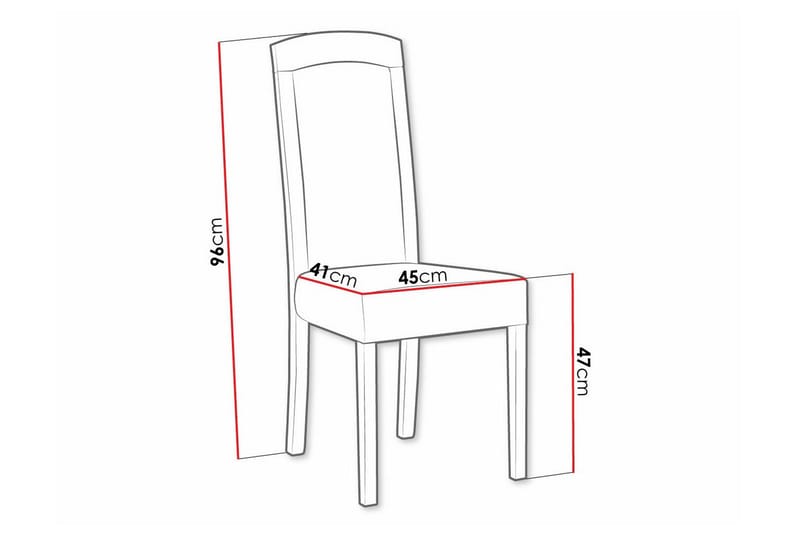Rowden Spisestol - Hvid - Møbler - Stole & lænestole - Spisebordsstole & køkkenstole