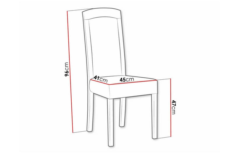 Rowden Spisestol - Mørkegrå - Møbler - Stole & lænestole - Spisebordsstole & køkkenstole