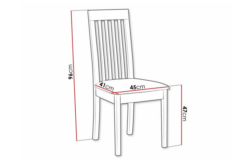 Rowden Spisestol - Sort - Møbler - Stole & lænestole - Spisebordsstole & køkkenstole