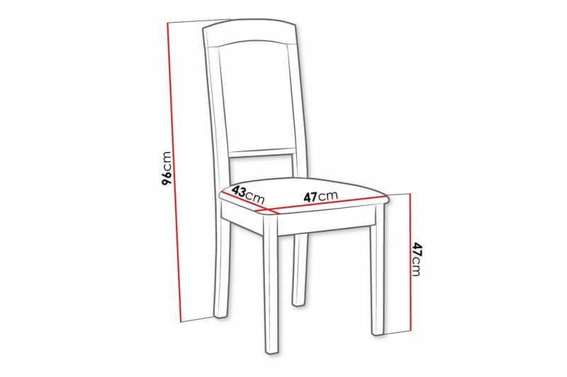 Rowden Spisestol - Sort - Møbler - Stole & lænestole - Spisebordsstole & køkkenstole