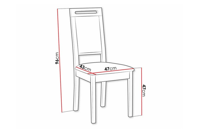 Rowden Spisestol - Sort - Møbler - Stole & lænestole - Spisebordsstole & køkkenstole