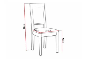 Rowden Spisestol - Sort - Møbler - Stole & lænestole - Spisebordsstole & køkkenstole