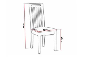 Rowden Spisestol - Sort - Møbler - Stole & lænestole - Spisebordsstole & køkkenstole