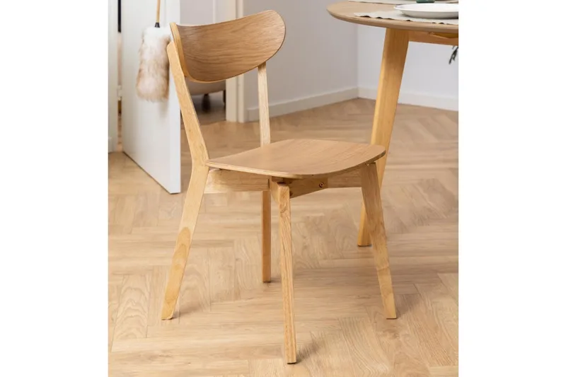 Roxby Stol Ek NO_BRAND oak - Møbler - Stole & lænestole - Spisebordsstole & køkkenstole
