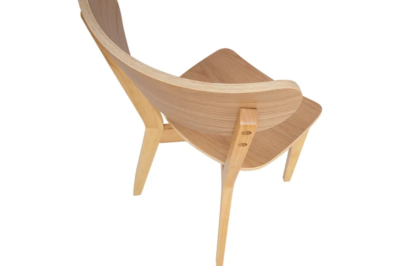 Roxby Stol Ek NO_BRAND oak - Møbler - Stole & lænestole - Spisebordsstole & køkkenstole