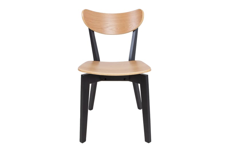 Roxby Stol Ek/Svart Natur||Black - Møbler - Stole & lænestole - Spisebordsstole & køkkenstole