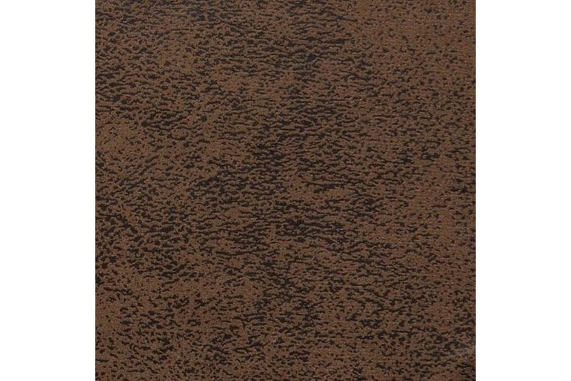 Sabie spisebordsstol Microfiber 2 stk. - Brun - Møbler - Stole & lænestole - Spisebordsstole & køkkenstole