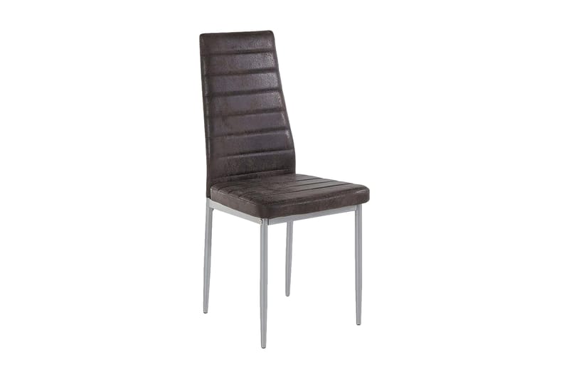 Sabie spisebordsstol Microfiber 4 stk., Antracit