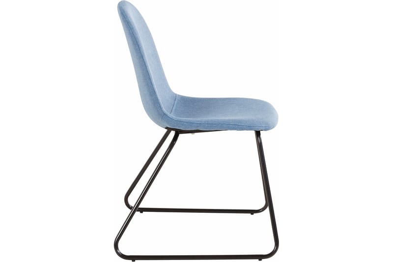 Saira Køkkenstol - Blå/Metal - Spisebordsstole & køkkenstole