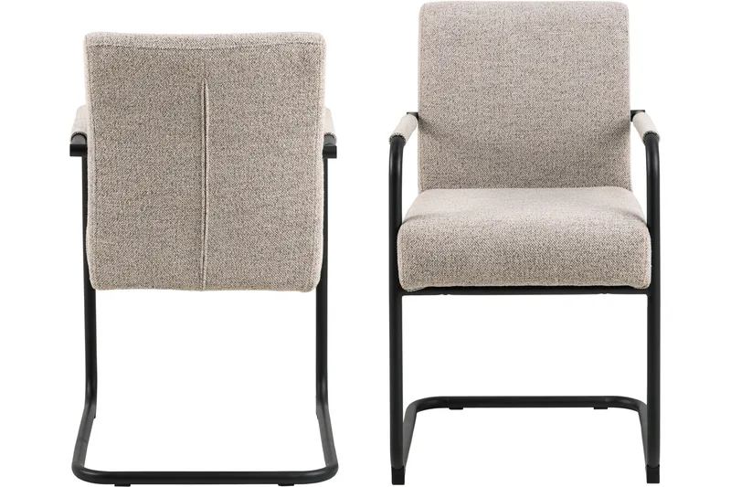 Salini Armlænsstol - Beige - Møbler - Stole & lænestole - Spisebordsstole & køkkenstole