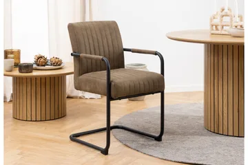 Salini Karmstol - Brun - Møbler - Stole & lænestole - Spisebordsstole & køkkenstole