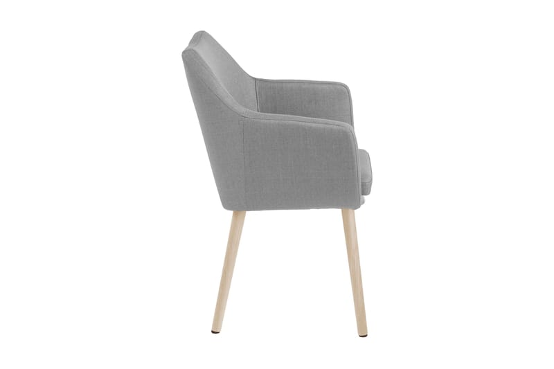 Samlar Armstol - Lysegrå/Hvidpigmenteret - Møbler - Stole & lænestole - Spisebordsstole & køkkenstole