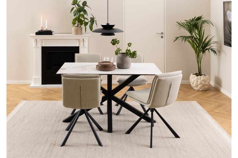 Sanam Spisestol - Beige - Møbler - Stole & lænestole - Spisebordsstole & køkkenstole