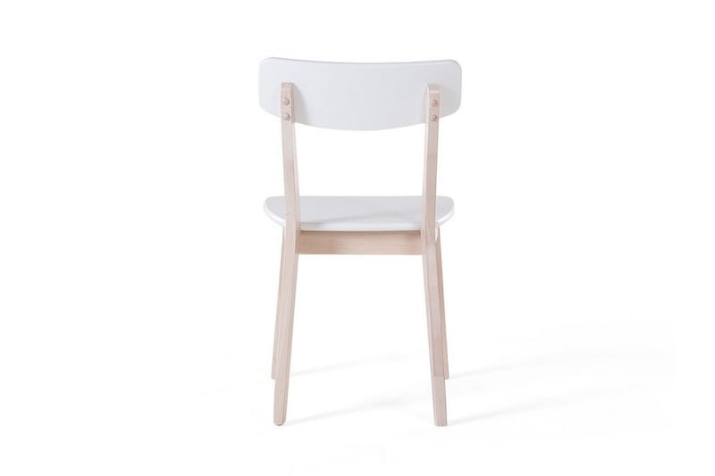 Santos stolsæt til 2 stk - Hvid - Møbler - Stole & lænestole - Spisebordsstole & køkkenstole