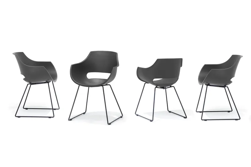 Saranzak Stol 60 cm - Grå - Møbler - Stole & lænestole - Spisebordsstole & køkkenstole