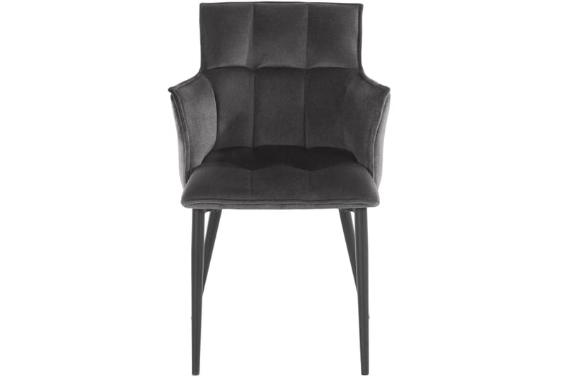 Sarielle Armstol - Antracit - Møbler - Stole & lænestole - Spisebordsstole & køkkenstole