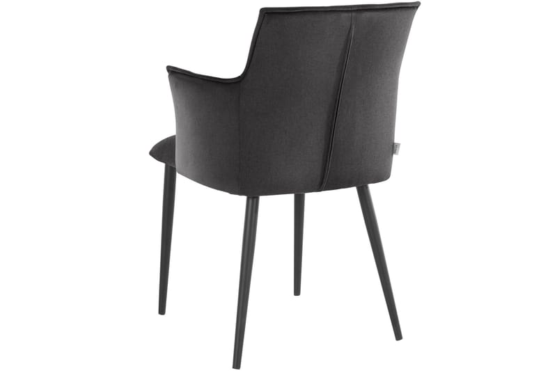 Sarielle Armstol - Antracit - Møbler - Stole & lænestole - Spisebordsstole & køkkenstole
