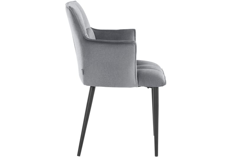 Sarielle Armstol - Grå - Møbler - Stole & lænestole - Spisebordsstole & køkkenstole