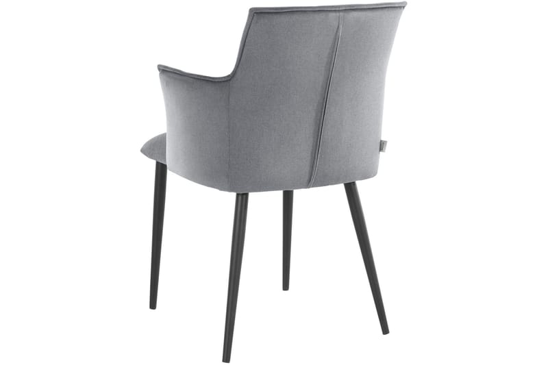 Sarielle Armstol - Grå - Møbler - Stole & lænestole - Spisebordsstole & køkkenstole