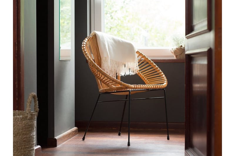 Sarita stolesæt til 2 stk - Beige - Møbler - Stole & lænestole - Spisebordsstole & køkkenstole