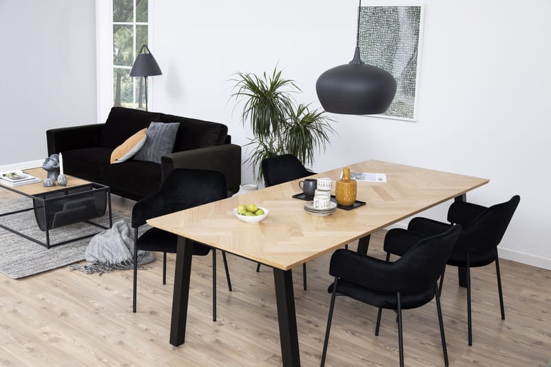 Schoer Armstol - Sort/Mat Sort - Spisebordsstole & køkkenstole - Armstole
