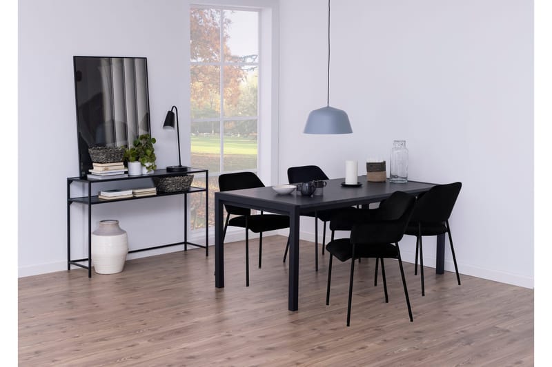 Schoer Armstol - Sort/Mat Sort - Møbler - Stole & lænestole - Spisebordsstole & køkkenstole