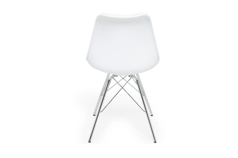 Shell Spisebordsstol Kunstlæder - Pu/Krom - Spisebordsstole & køkkenstole