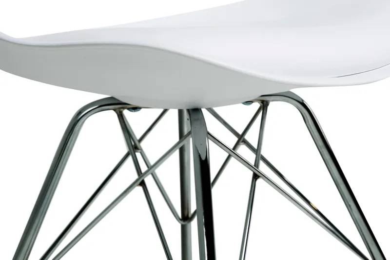 Shell Spisebordsstol Kunstlæder - Pu/Krom - Møbler - Stole & lænestole - Spisebordsstole & køkkenstole