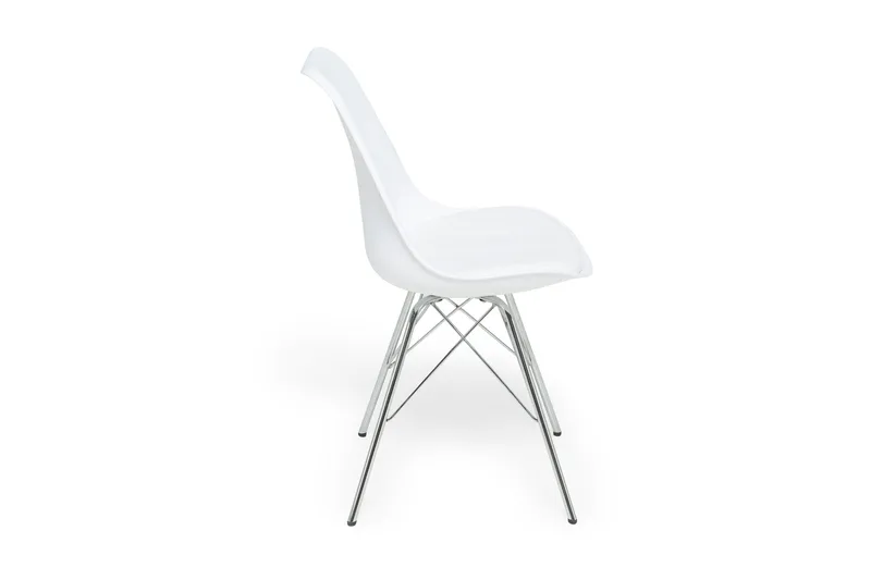 Shell Spisebordsstol Kunstlæder - Pu/Krom - Møbler - Stole & lænestole - Spisebordsstole & køkkenstole