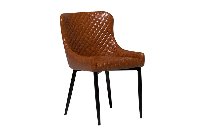 Solano stolsæt ca. 2 stk - Brun - Spisebordsstole & køkkenstole