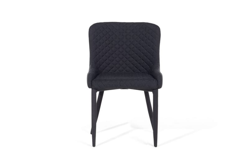 Solano stolsæt ca. 2 stk - Sort - Spisebordsstole & køkkenstole