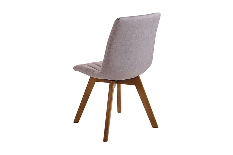 Spisebordsstol 2 st brungrå CALGARY - Grå - Spisebordsstole & køkkenstole