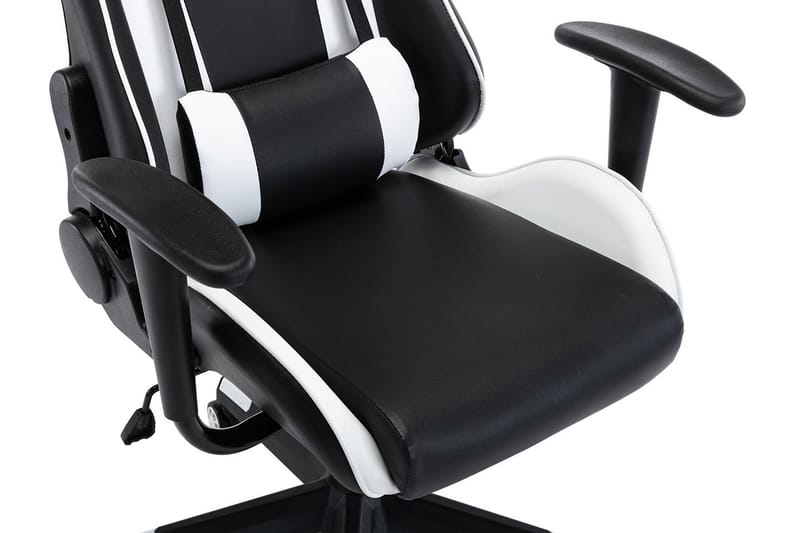 Spisebordsstol Hvid og sort - Spisebordsstole & køkkenstole - Armstole