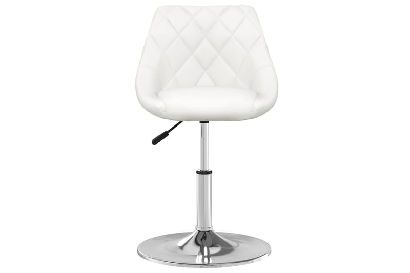 spisebordsstole 2 stk. kunstlæder hvid - Hvid - Spisebordsstole & køkkenstole - Armstole