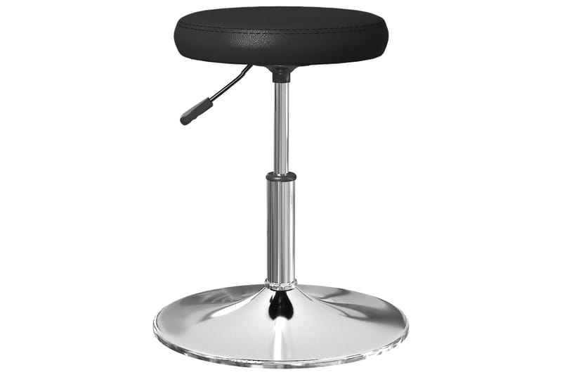 spisebordsstole 2 stk. kunstlæder sort - Sort - Spisebordsstole & køkkenstole - Armstole