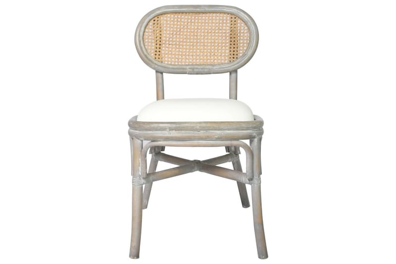 spisebordsstole 4 stk. linned grå - Grå - Spisebordsstole & køkkenstole - Armstole