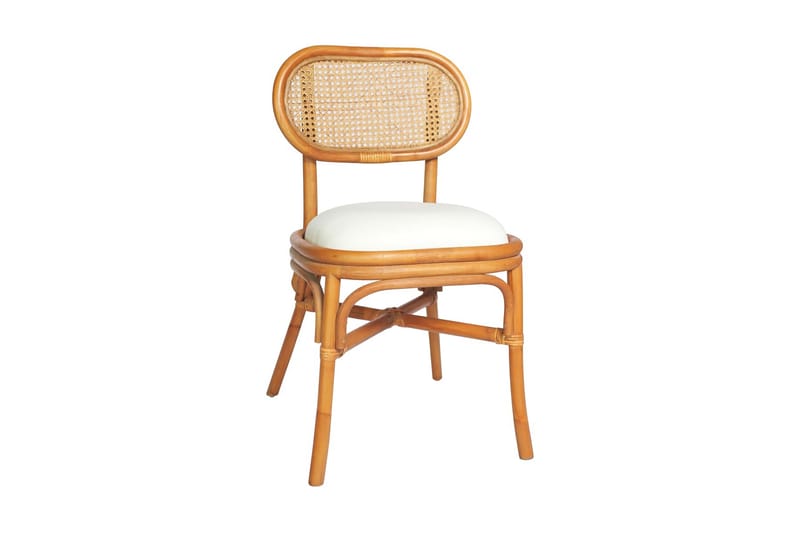 spisebordsstole 4 stk. linned lysebrun - Brun - Spisebordsstole & køkkenstole - Armstole