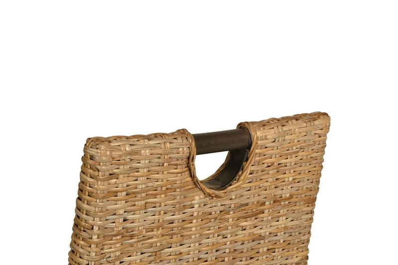 Spisebordsstole 6 Stk. Kubu-Rattan Mangotræ - Brun - Møbler - Stole & lænestole - Spisebordsstole & køkkenstole