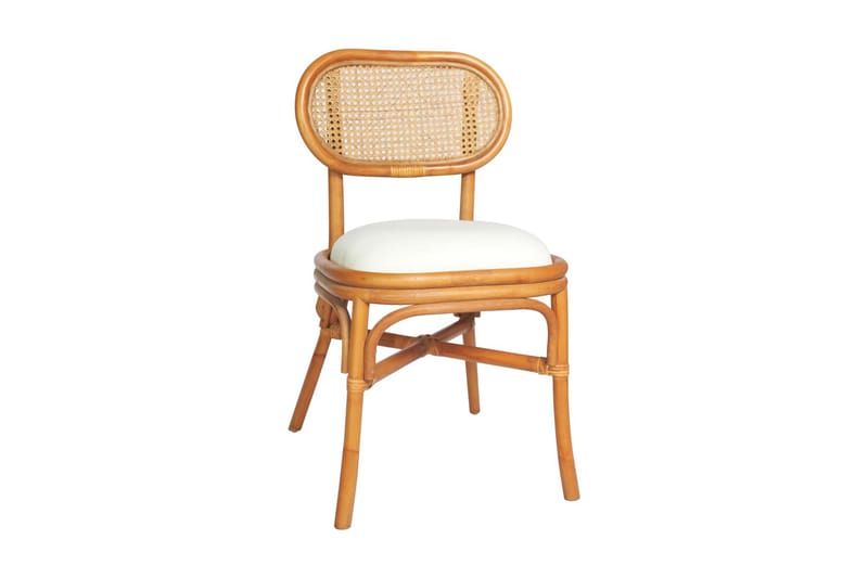 spisebordsstole 6 stk. linned lysebrun - Brun - Spisebordsstole & køkkenstole - Armstole
