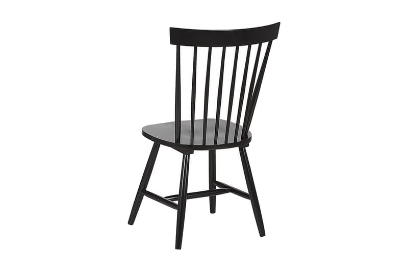 Stol 2 Sort BURGES - Sort - Spisebordsstole & køkkenstole
